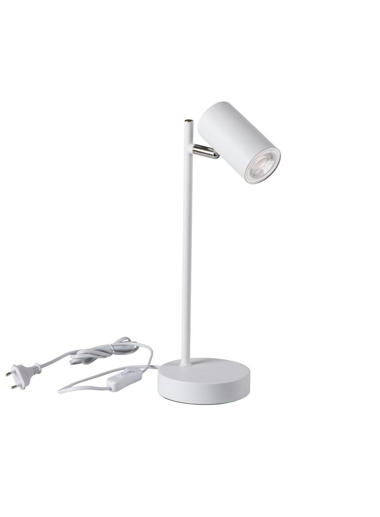 EVALO TL GU10 W-SR Lampka biurkowa EVALO TL GU10 W-SR GU10 kolor biały KANLUX