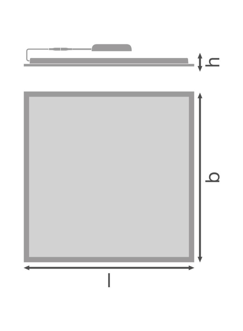 Oprawa PANEL COMPACT 625 V 33W 840