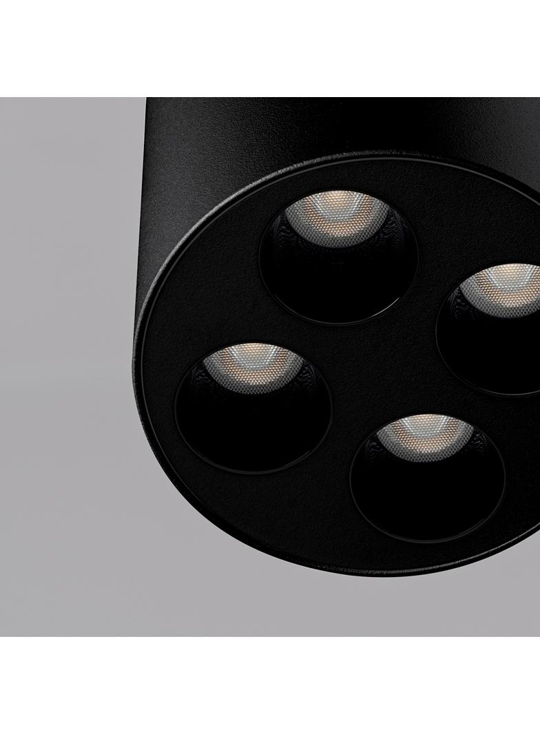 Sollux Plafon ZOE czarny LED SL.1210