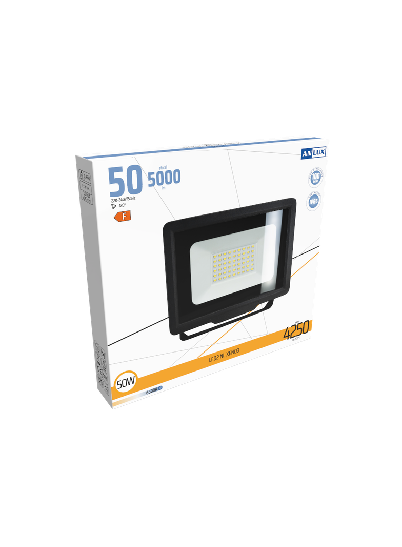 NAŚWIETLACZ LED XENO3 30W 100LM/W NEUTRALNY BIAŁY ANLUX