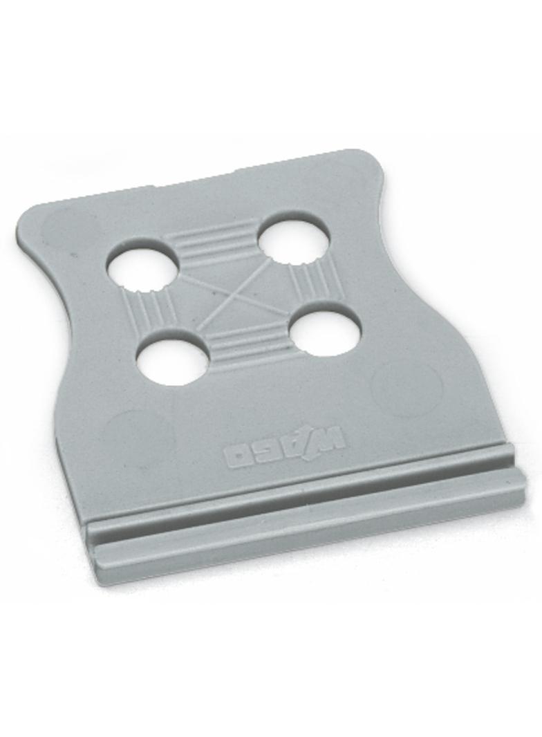 płytka odciążająca przewody szara