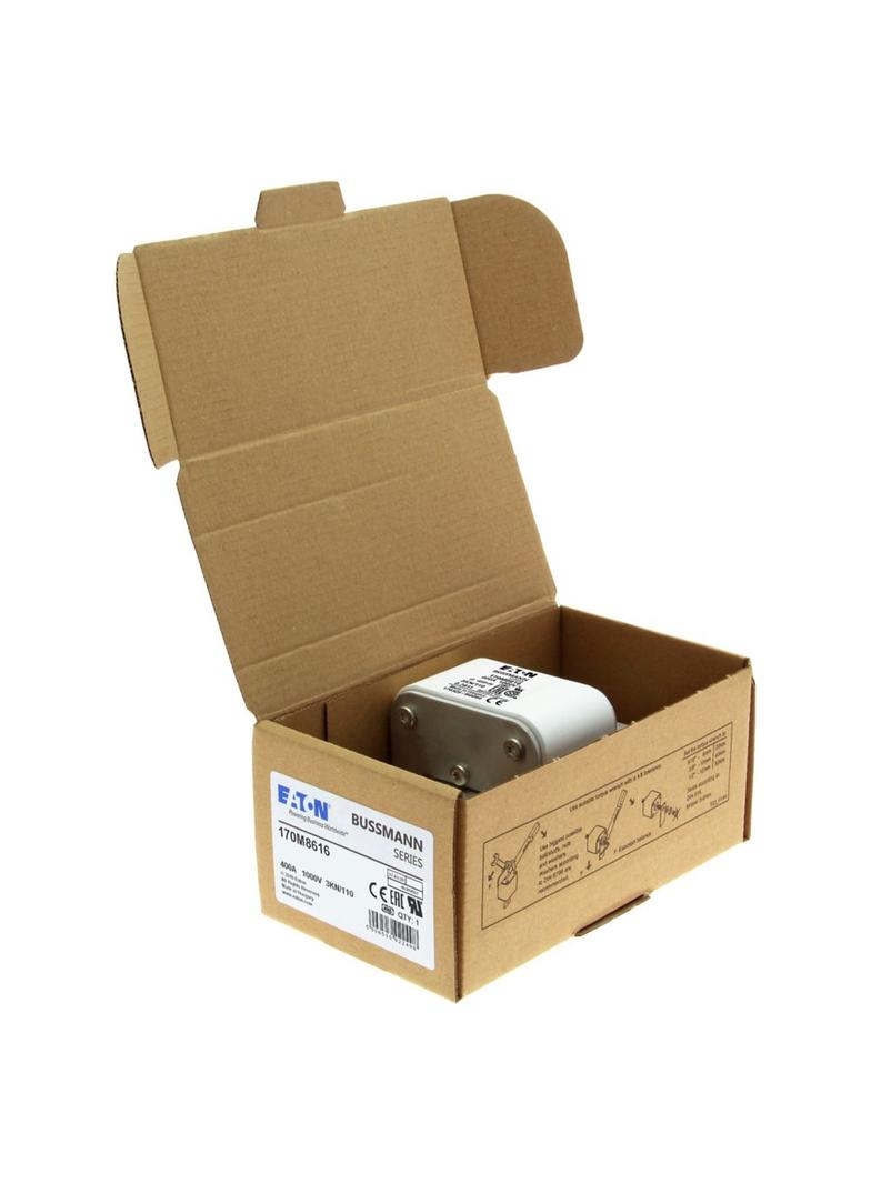 400A 1000V 3KN/110 aR INDICATOR FUSE Wkładka szybka 400A AC 1000V DIN 3 74x92x138 mm aR, 170M8616 EA