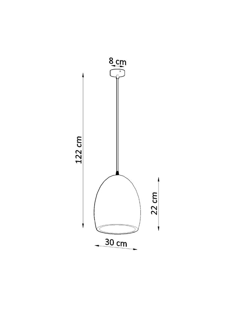 Sollux Lampa wisząca ceramiczna FLAWIUSZ SL.0848