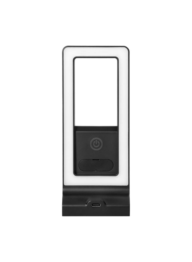ARTUS lampka podszafkowa LED 3W, 225lm, 4000K, z włącznikiem dotykowym i USB, czarna AD-OM-6474L4/B/USB ORNO