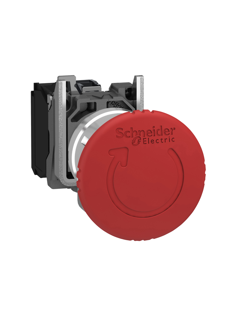 PRZYCISK E-STOP 1NC+1NC MONITOROWANIE XB4BS84462 Schneider