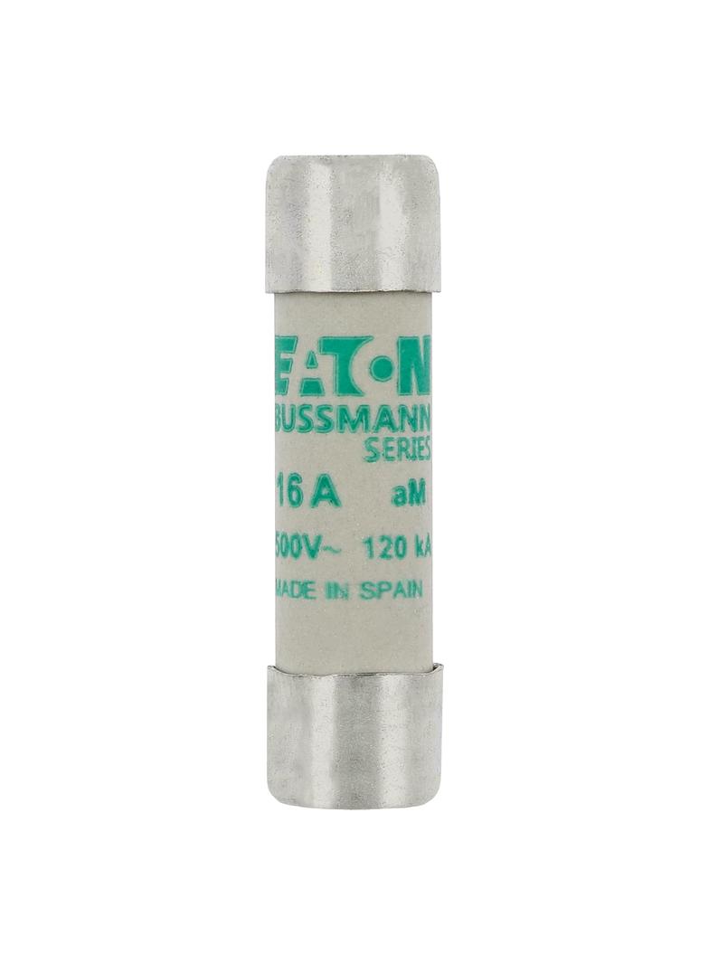 CYLINDRICAL FUSE 10 x 38 16A AM 500V AC Wkładka cylindryczna 10 x 38mm 16A AM 500V AC C10M16 EATON