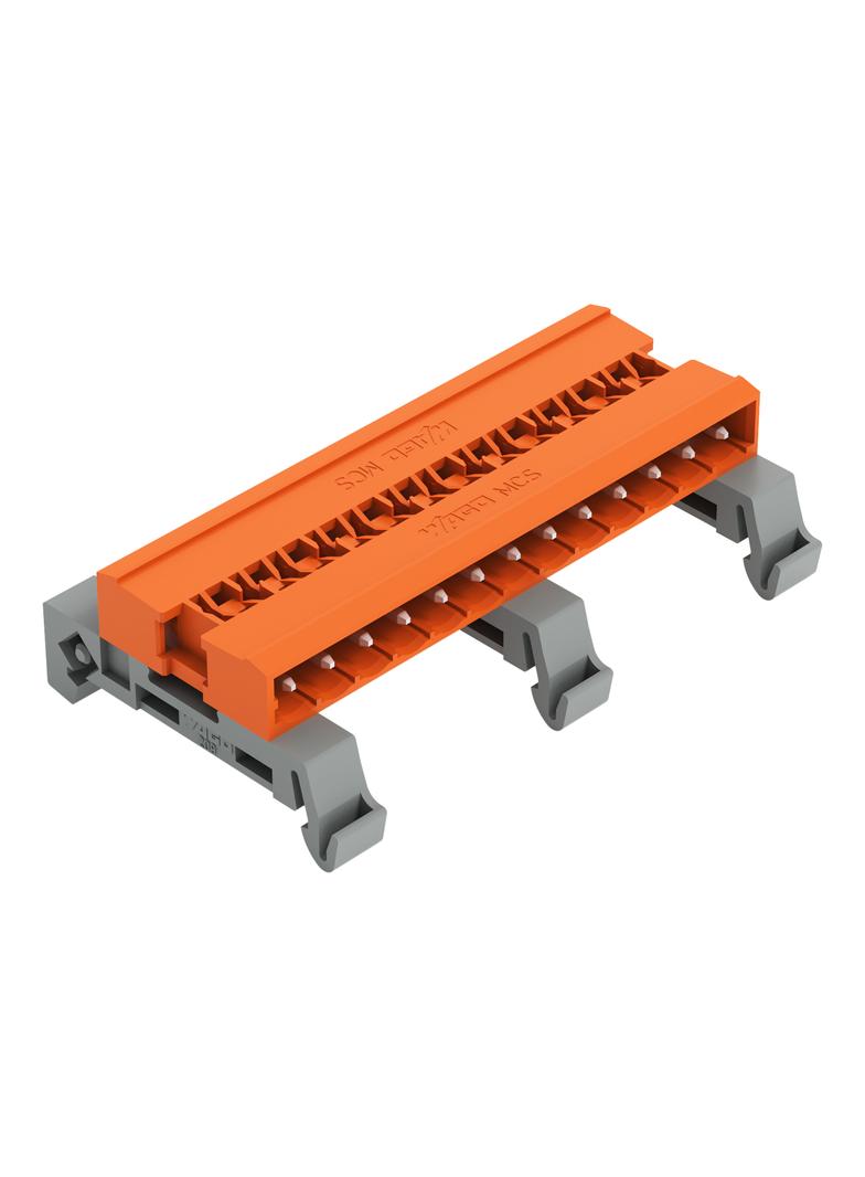 MCS-MIDI Classic wtyk dwustronny 13-bieg. pomarańczowy raster 5,08 mm /25szt./ WAGO