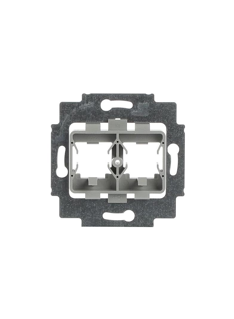 Pierścień nośny z cokołem Do 2 złączy Modular Jack szary 2CKA001753A8057 ABB