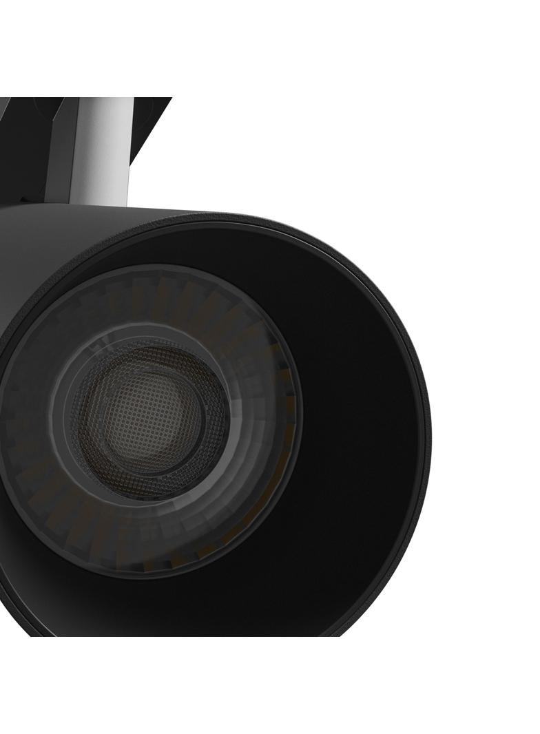 ANDROMEDA PRIME NA SZYNOPRZEWÓD 3F CCT 16W 230V 25st IP20 śr. 63x134x184mm CZARNY SPECTRUM