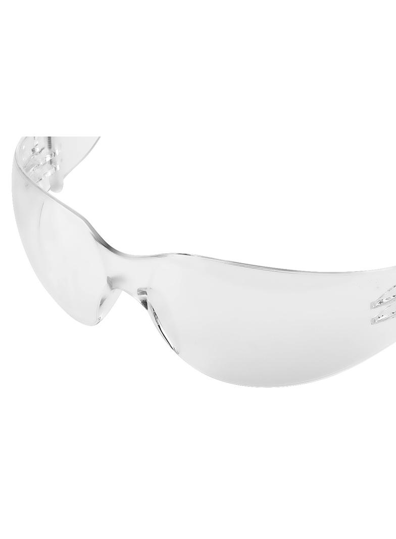 Okulary ochronne, białe soczewki, klasa odpornosci F