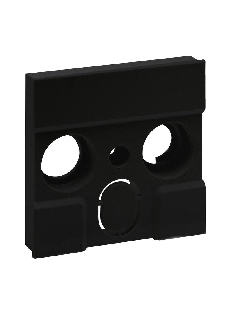 Niloe Step Plakietka Gniazda Tv Zewnętrznych Producentów 3 Otwory- Kolor Czarny 863584 LEGRAND