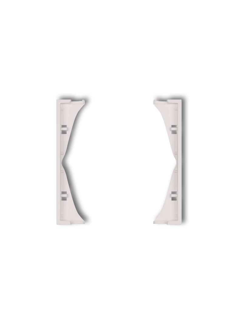 ICON Ramka pośrednia do gniazd podwójnych pudrowy Róż KARLIK