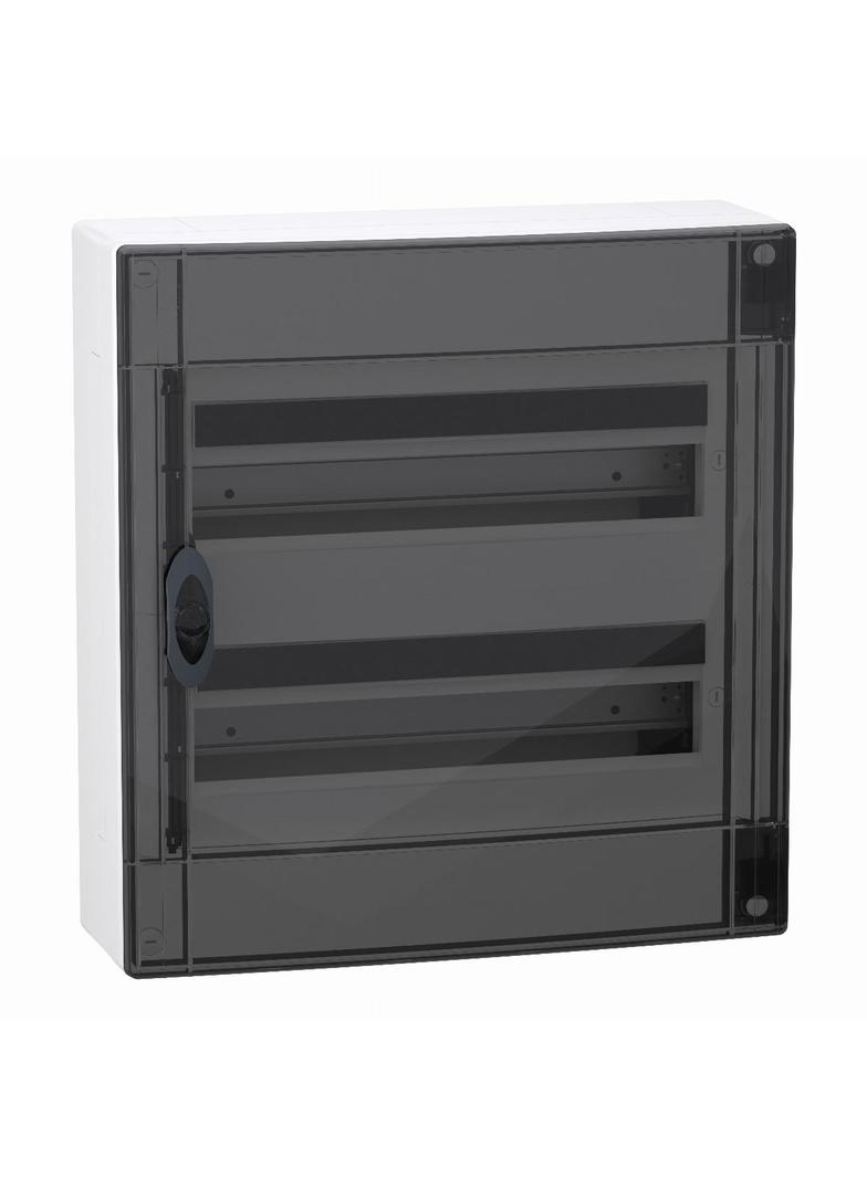 Obudowa PrismaSeT XS PSXS-2-18-NT-P natynkowa drzwi przezroczyste 2 rzędy 18 modułów w rzędzie LVSXR218 Schneider