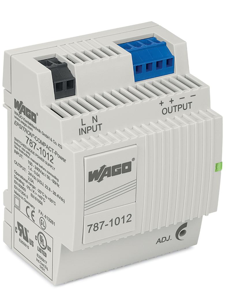 EPSITRON zasilacz COMPACT 24V 2,5A impulsowany po stronie pierwotnej WAGO