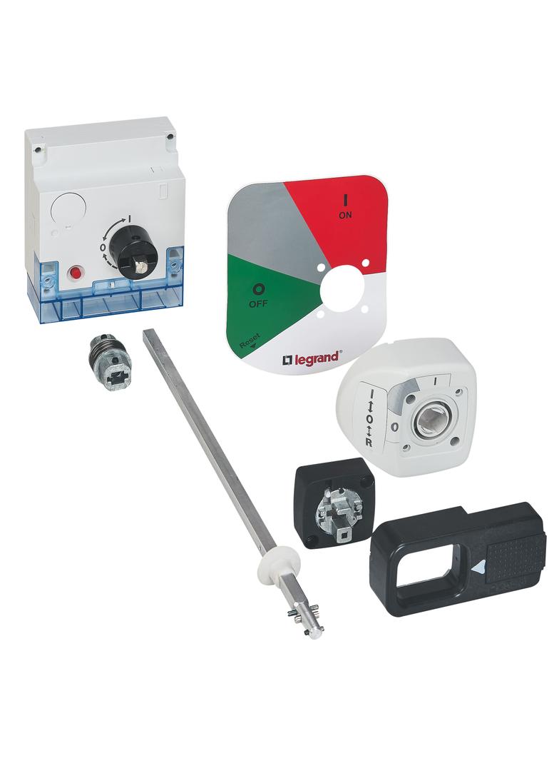 NAPĘD OBROTOWY POŚREDNI IP55 STANDARDOWY (SZARY) DXP3 250 HP, Legrand