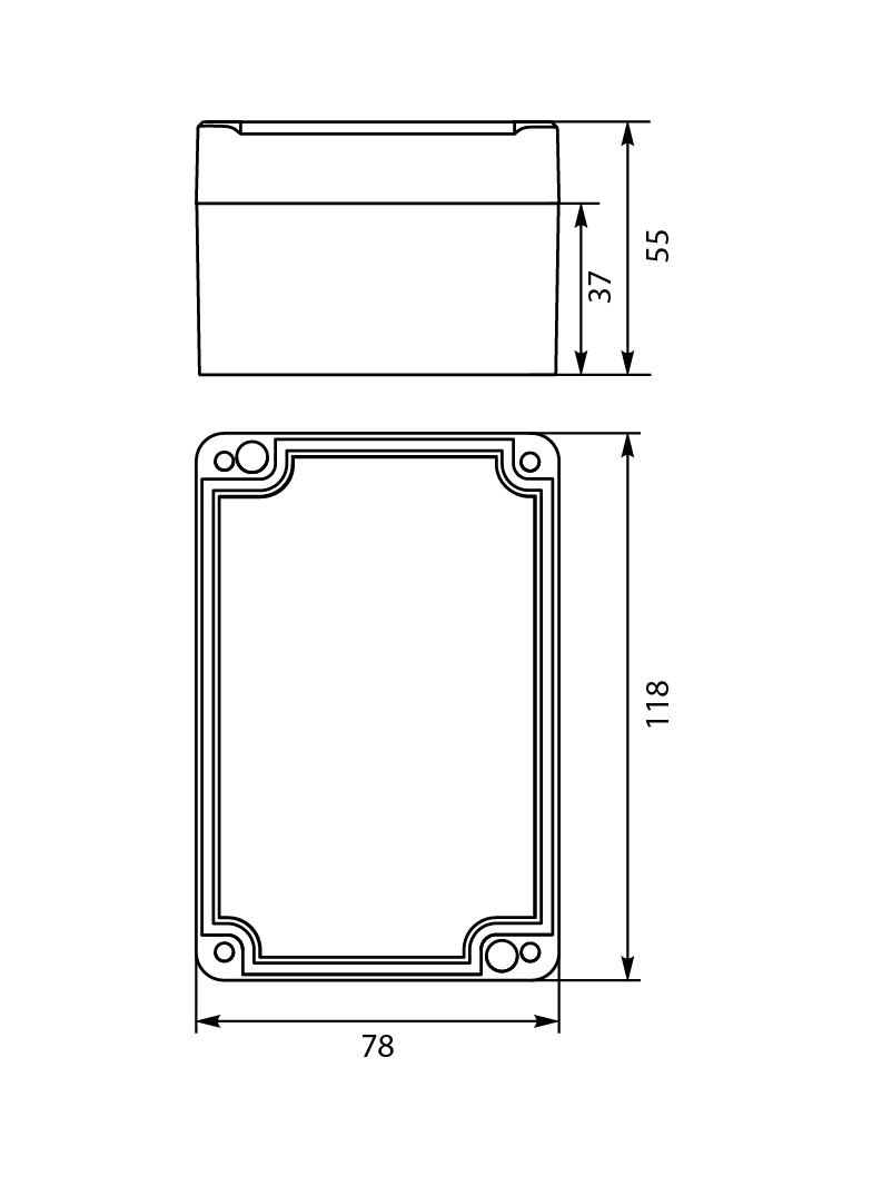 Puszka hermetyczna PHP-57 62.57 OPATÓWEK