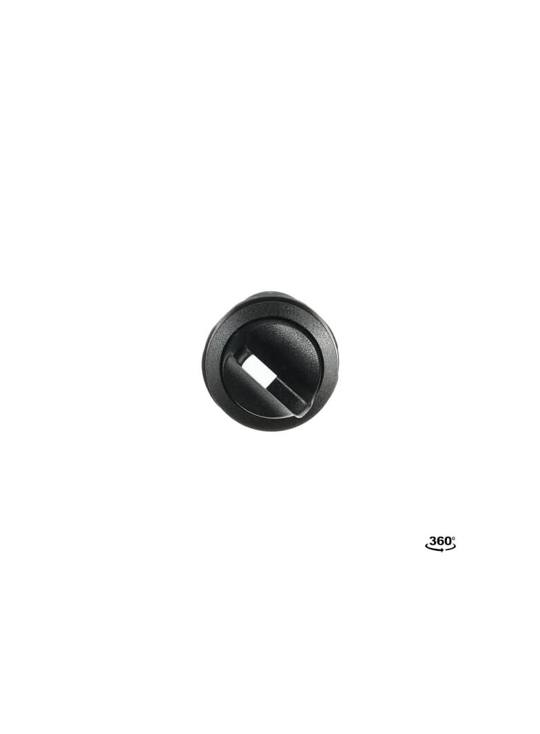 Przełącznik obrotowy 2poz.1NO czarny C2SS2-10B-10