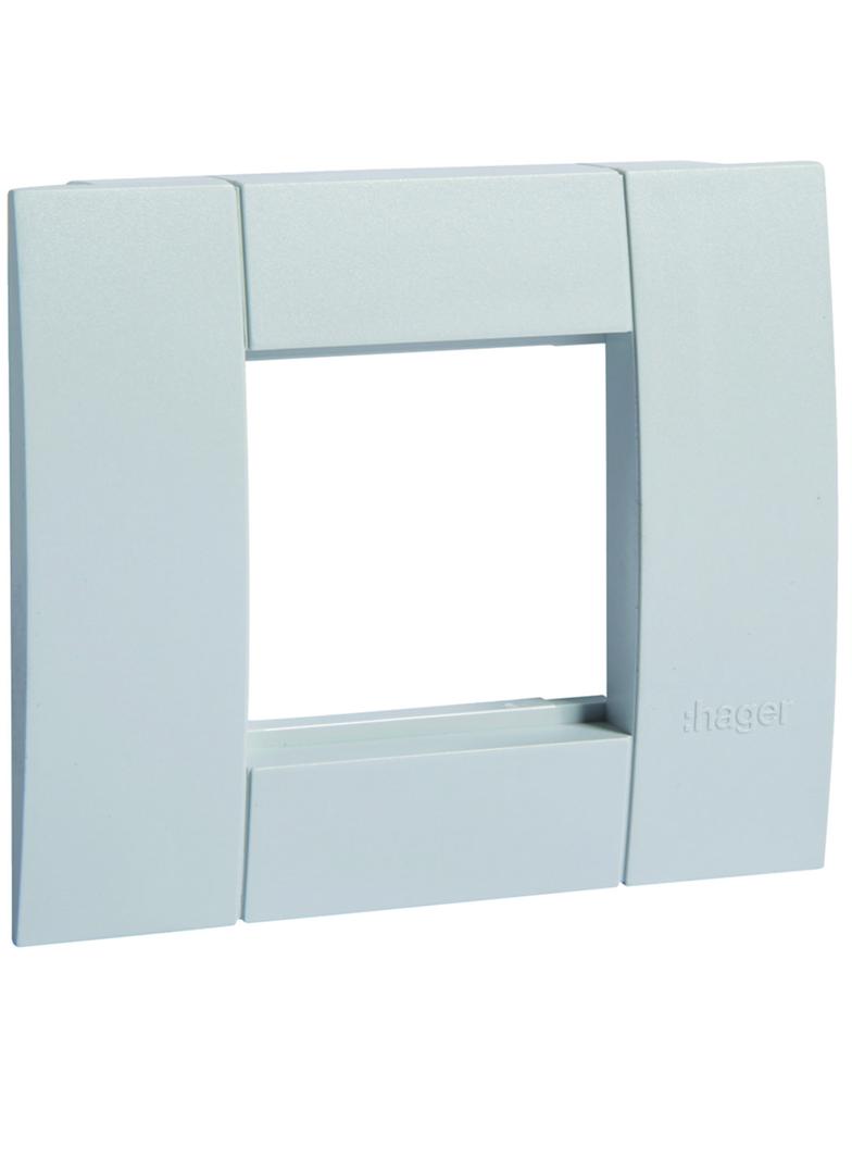 tehalit.WA Ramka montażowa pojedyncza 45x45mm jasnoszary GT4517035 HAGER
