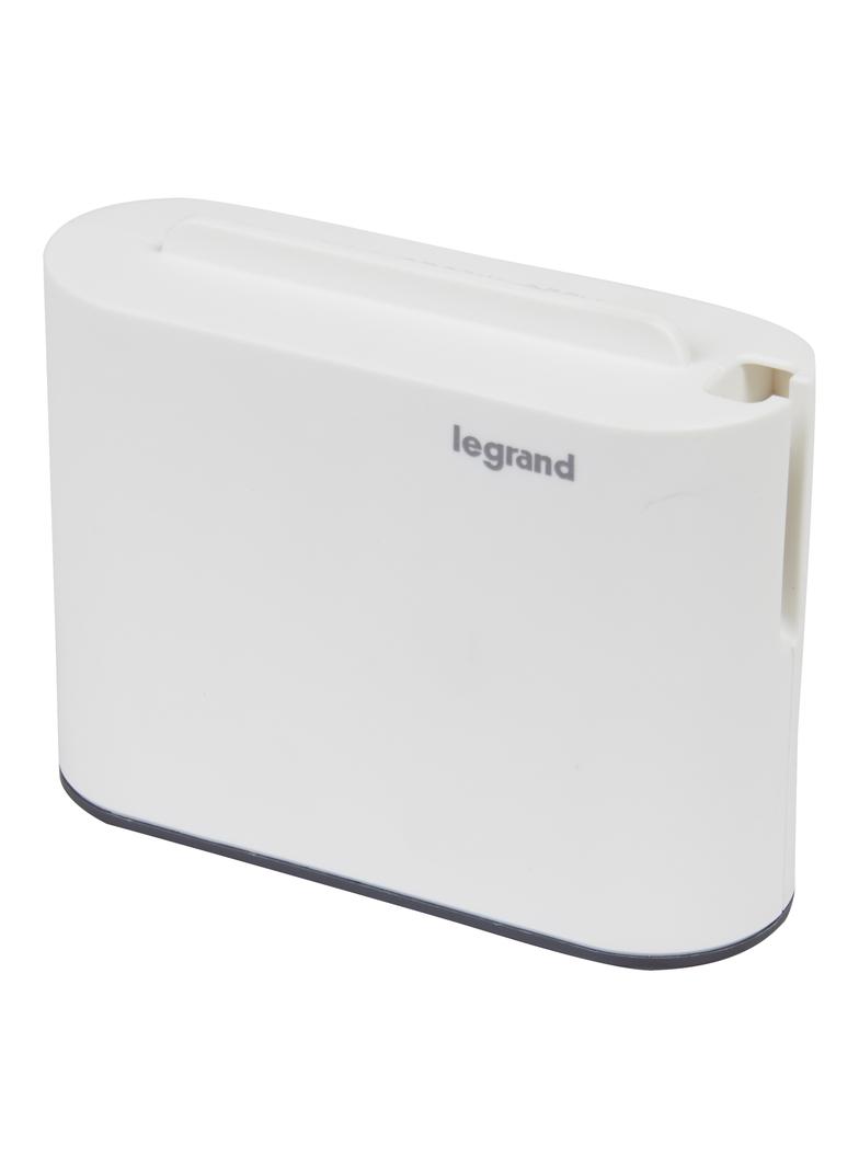 Rozgałęźnik 2-Gniazdowy Usb A+C Biały/Grafitowy Helmo 049401 LEGRAND