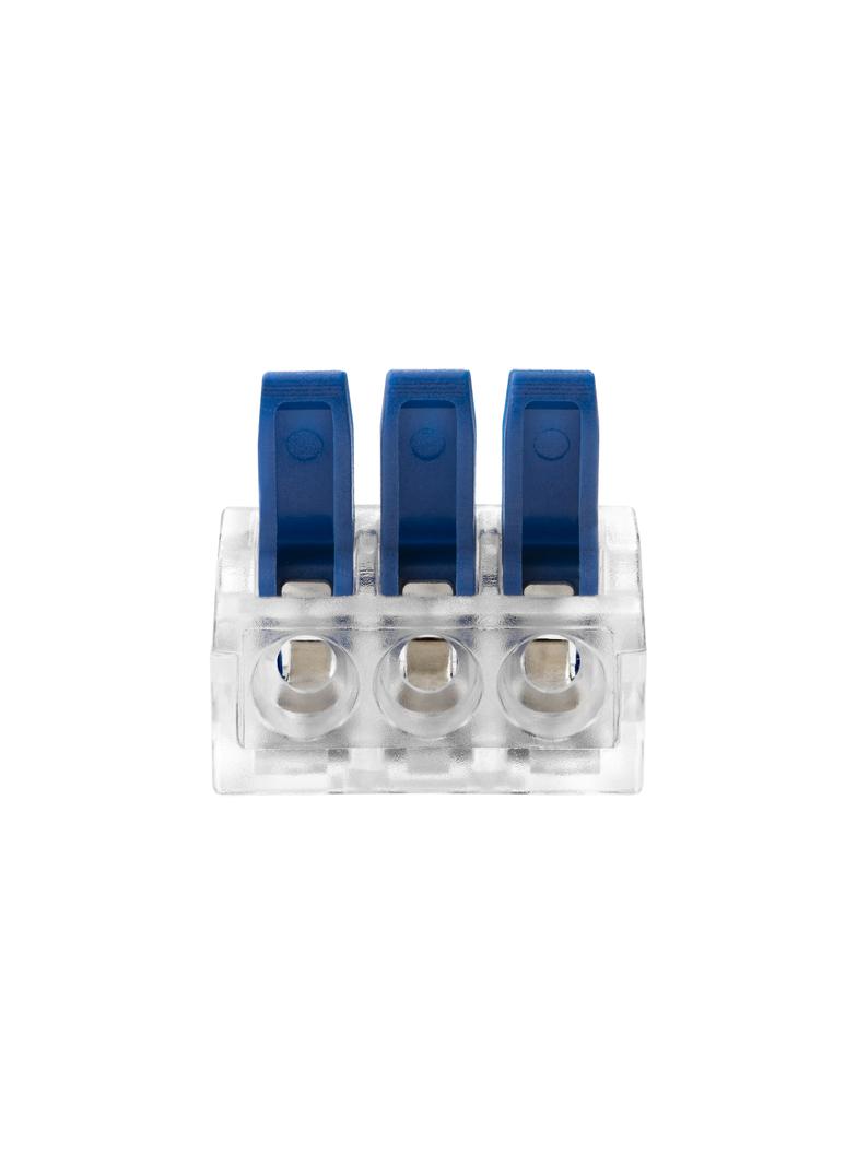 Złączka instalacyjna zaciskowa 3-przewodowa; na dowolny przewód 0,2-4mm2; IEC 450V/32A; 10 szt. OR-S