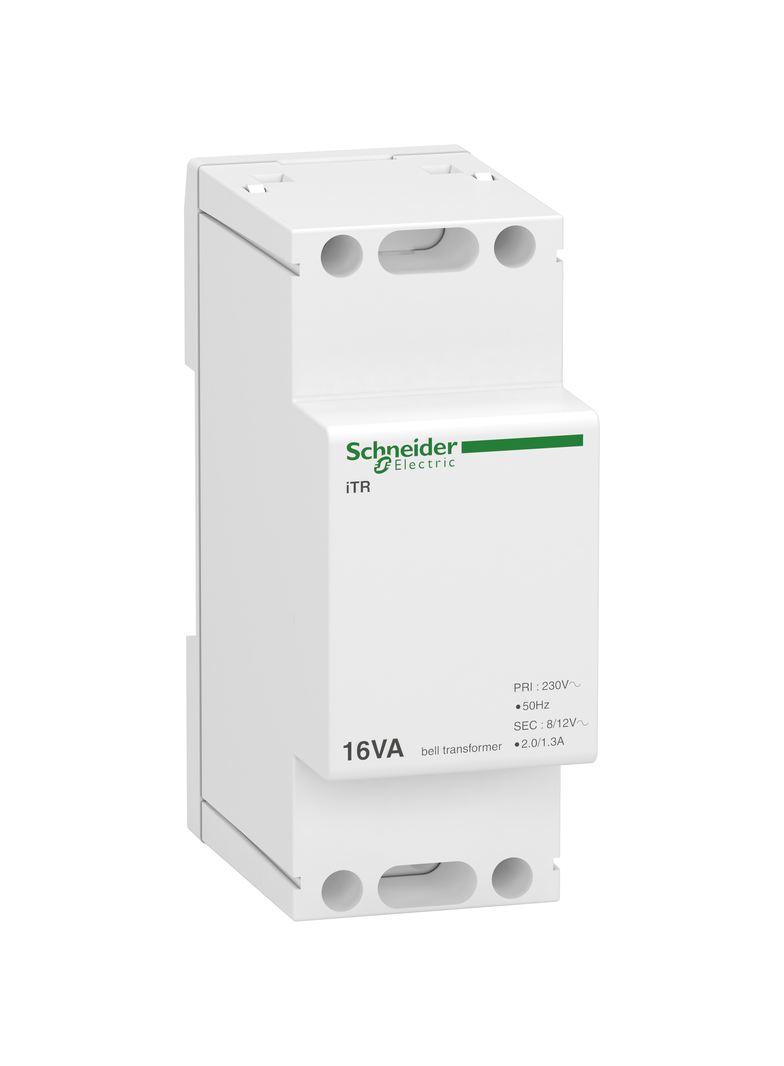 Transformator dzwonkowy Acti9 iTR-B-16/8-12 16 VA 8-12 VAC A9A15212 Schneider