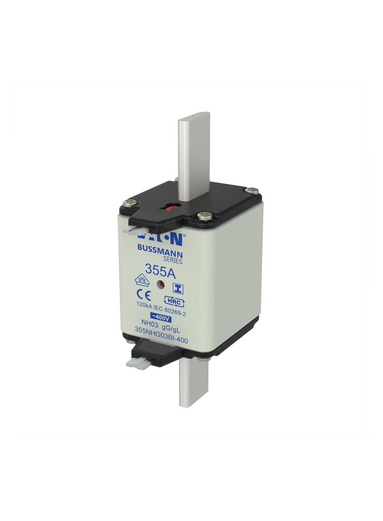 355NHG03BI-400 Wkładka NH 355A 400V GG/GL Rozmiar 03