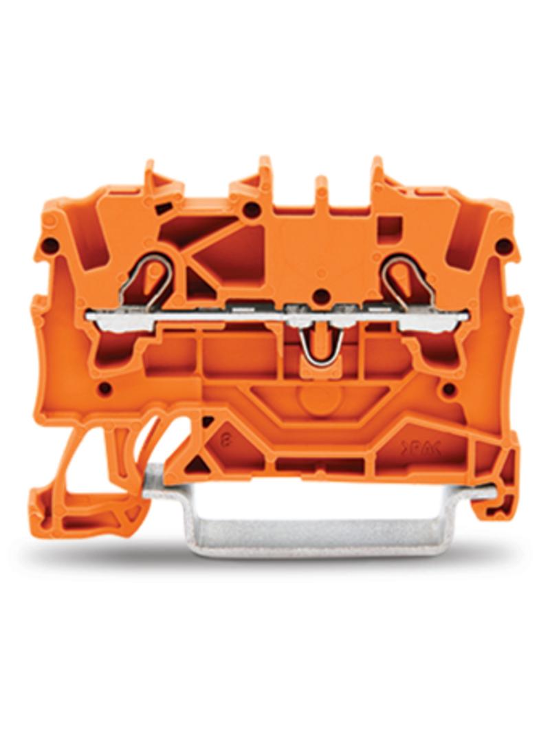 TOPJOBS złączka 2-przewodowa 1,5 mm2 pomarańczowa