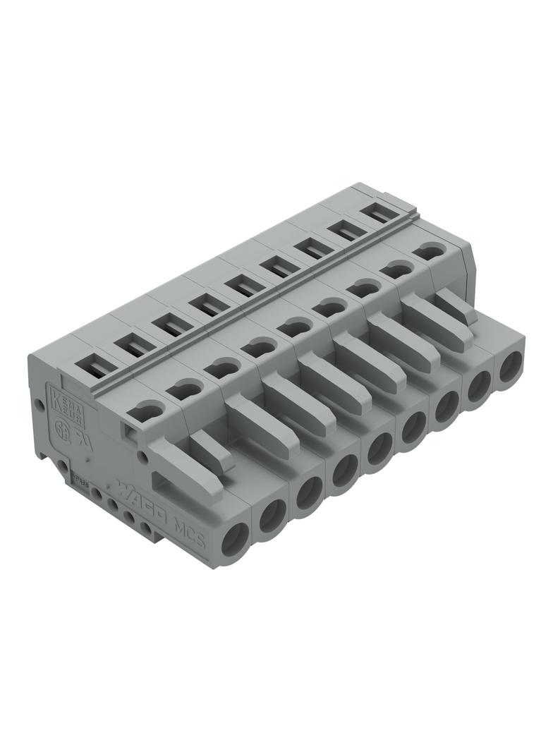 Gniazdo MCS‑MIDI Classic 9‑biegunowe szare raster 5mm 231‑109/026‑000 /50szt./ WAGO