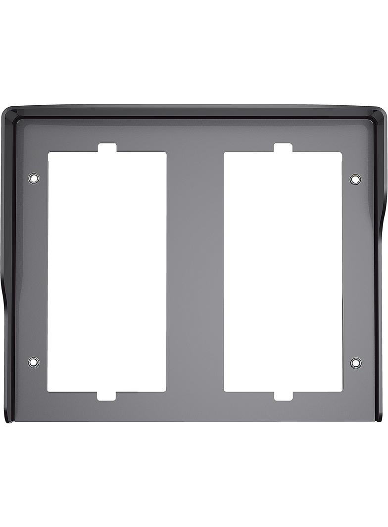 OSŁONA Z DASZKIEM DO PANELI SFERA - 4 MODUŁY - STALOWOSZARA, Bticino