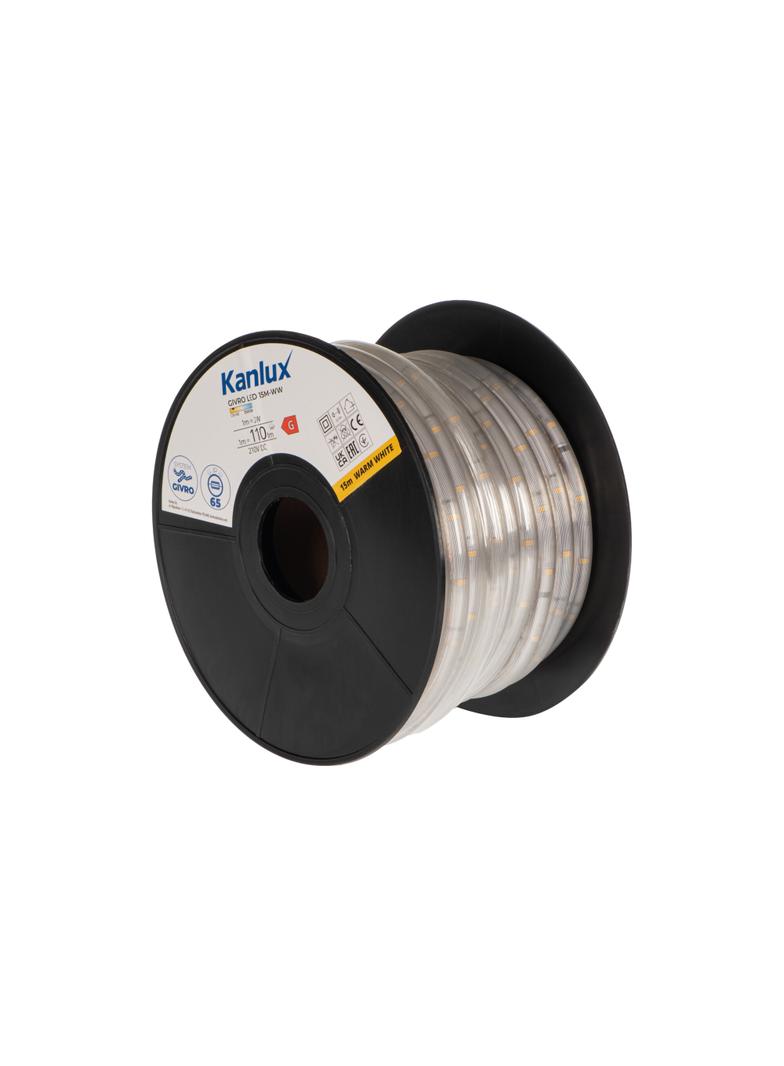 GIVRO LED 15M-WW Wąż LED rolka 15m 210 DC GIVRO LED 15M-WW barwa ciepłobiała 3000K 1m = 110Lm KANLUX