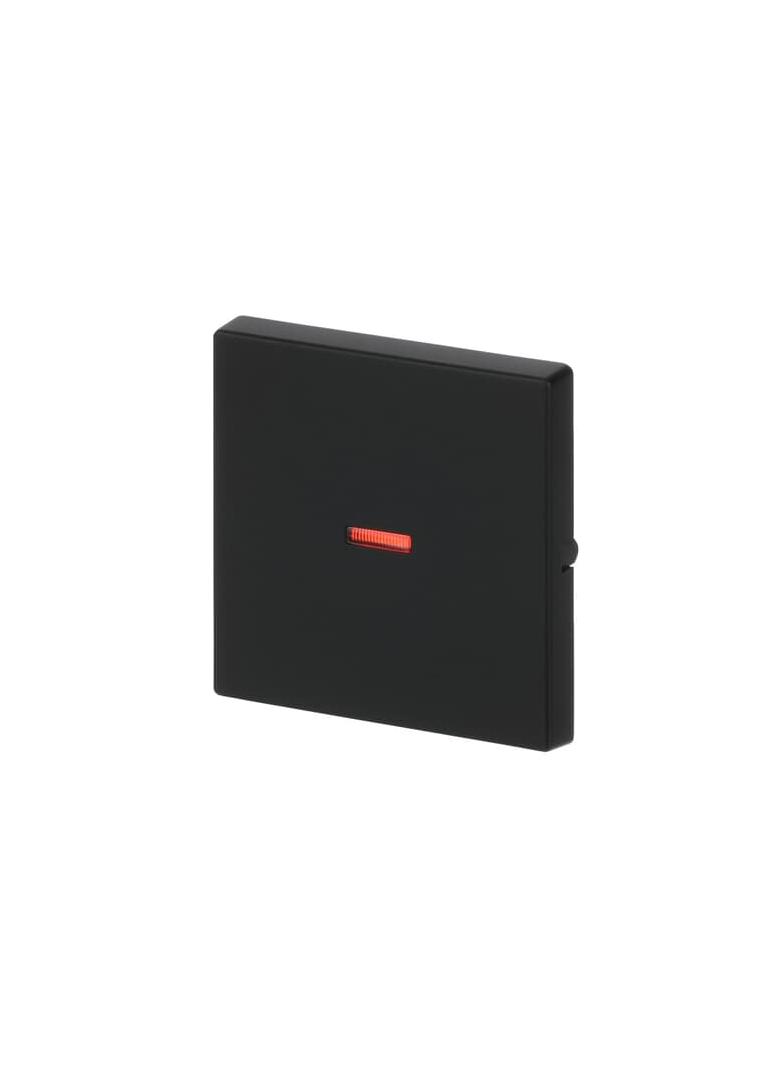 FUTURE Klawisz z czerwonym okienkiem czarny matowy
