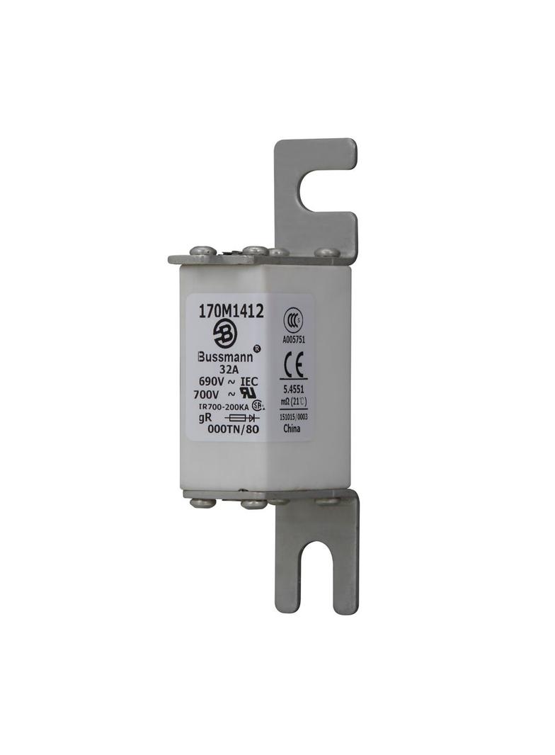 FUSE 32A 690V 000TN/80 GR UC Wkładka szybka 32A 690V 000TN/80 GR UC 170M1412 EATON
