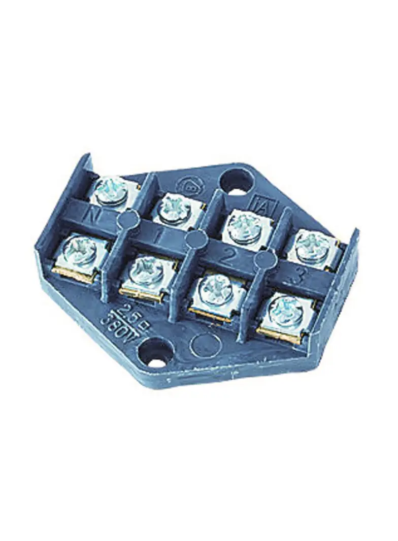 ZPT4-2.5 ,  Płytka odgałęźna serii ZPT, 2,5mm2, 4tory, czarny