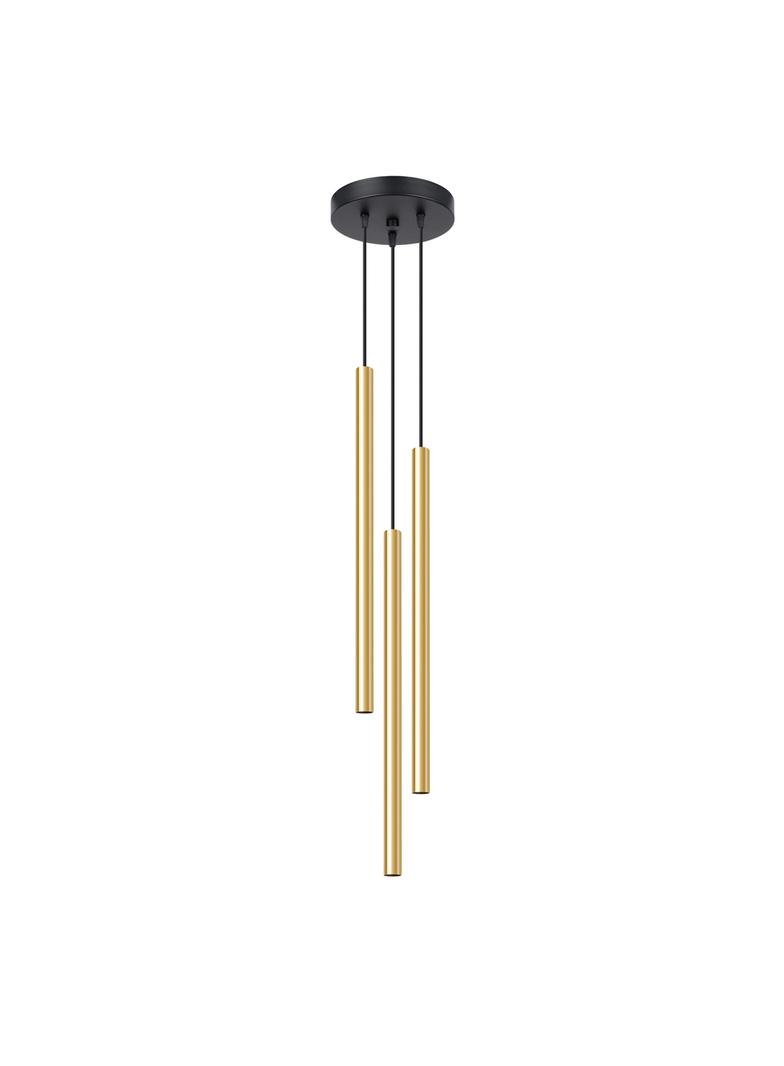 Sollux Lampa Wisząca PASTELO 3P złoty połysk SL.1197