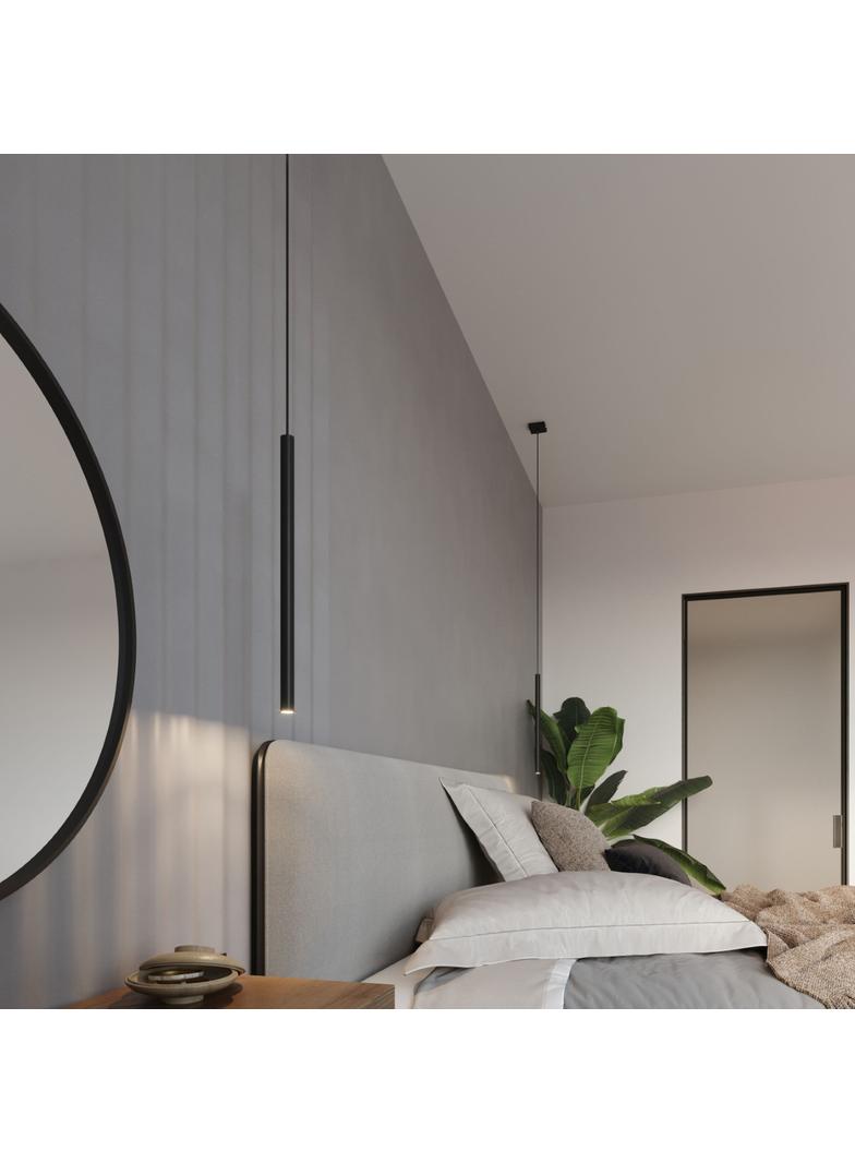 Lampa wisząca PASTELO 3 czarna