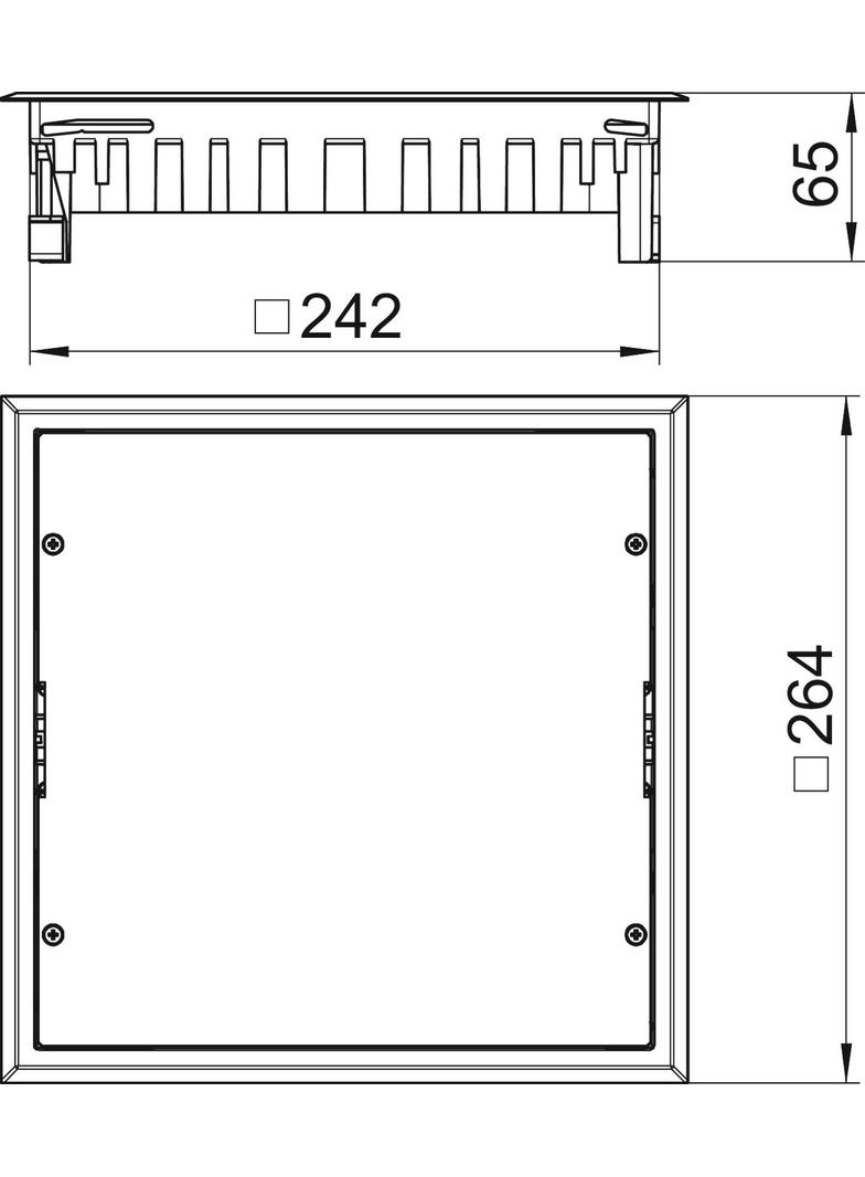 ZES9-2 U10T 7011, Kaseta rewizyjna uniwersalna