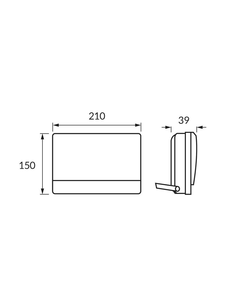 Naświetlacz SMD LED BRYZA LED 50W BLACK NW
