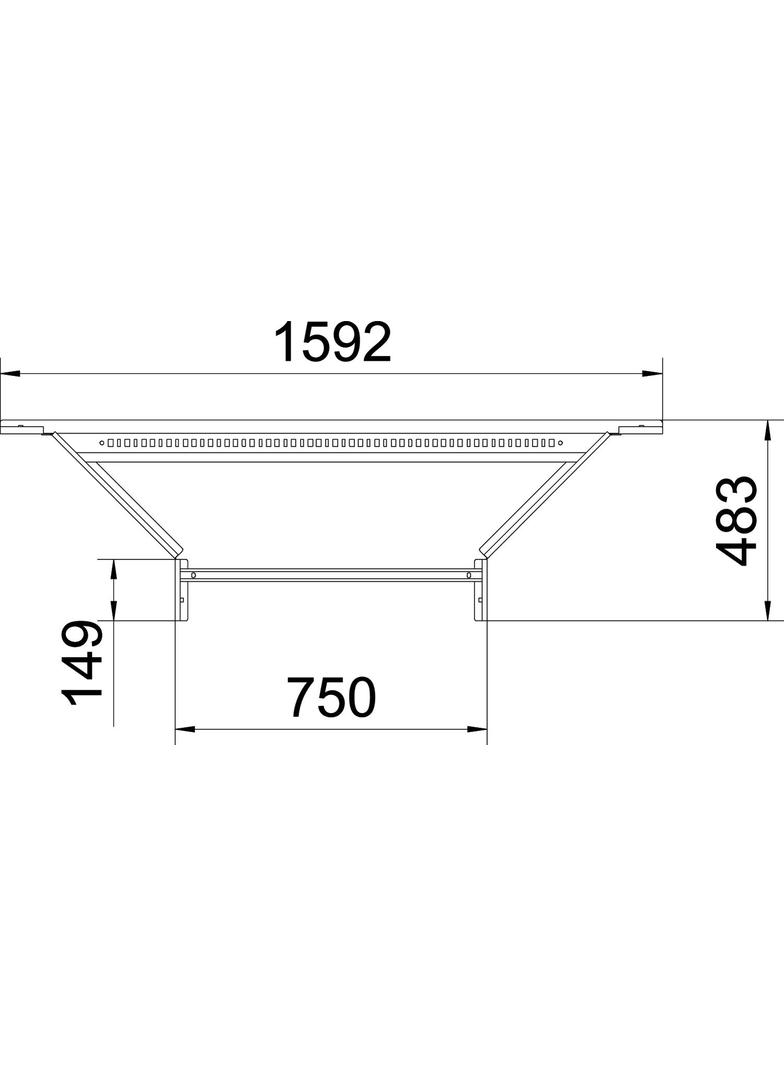SLAA 1175 R3 FT Trójnik dostawny drabin kabl.