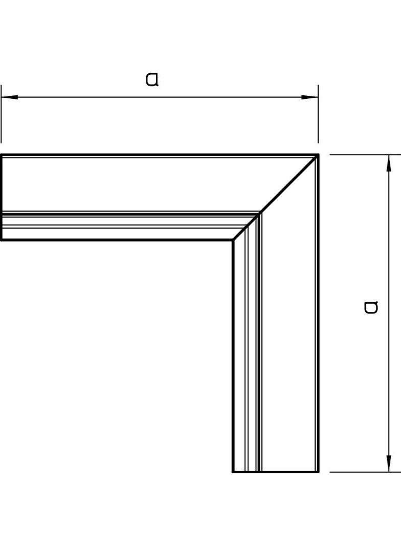 NAROŻE WEWN.LKM 40X 60 CZB.