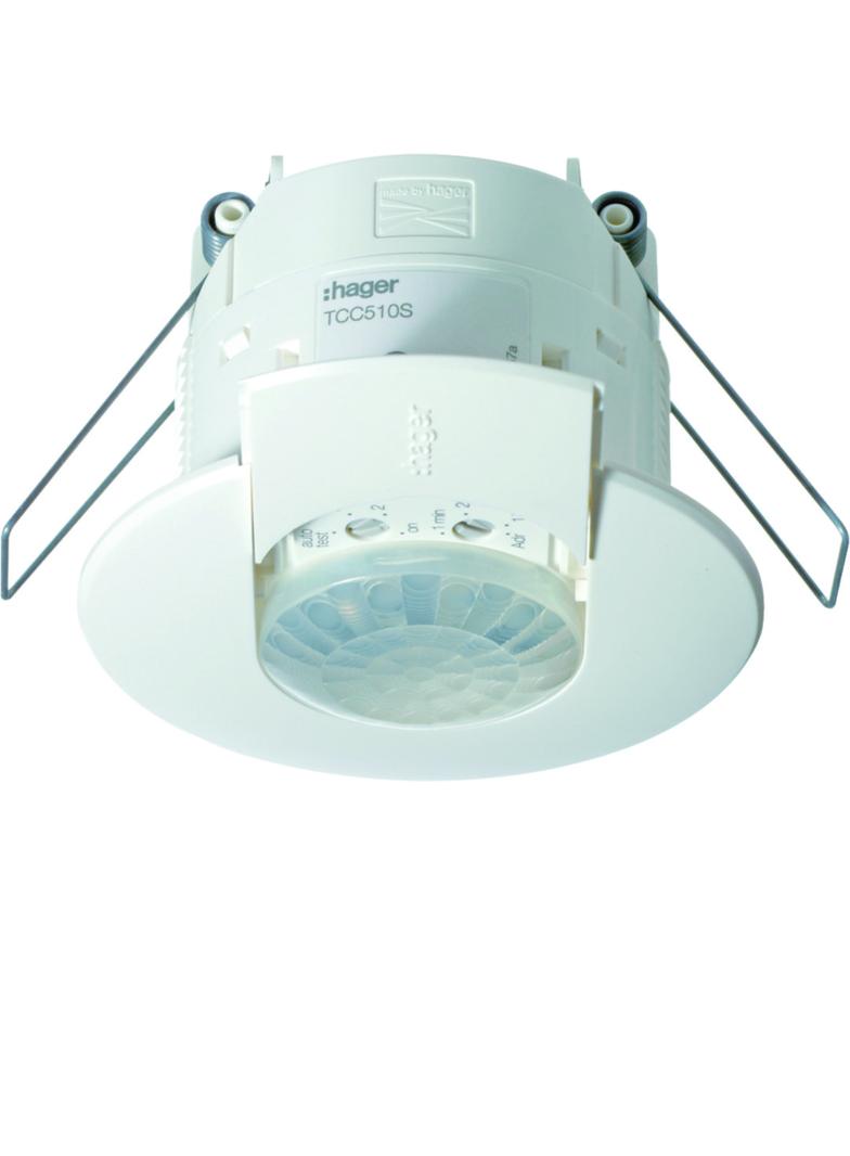 KNX e/s Podtynkowy czujnik obecności 1-kanałowy biały TCC510S HAGER