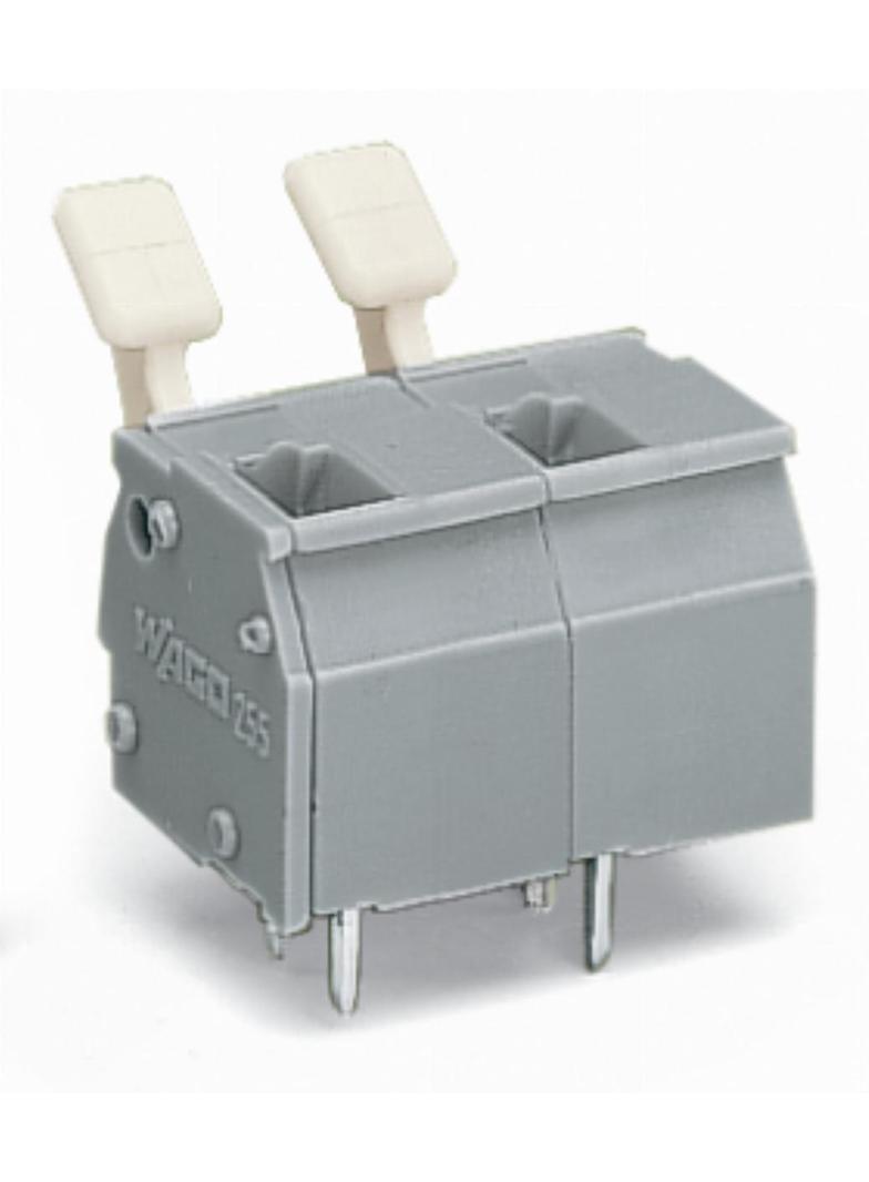 listwa zaciskowa do pł. drukowanych 5-torowa szara raster 10/10,16 mm