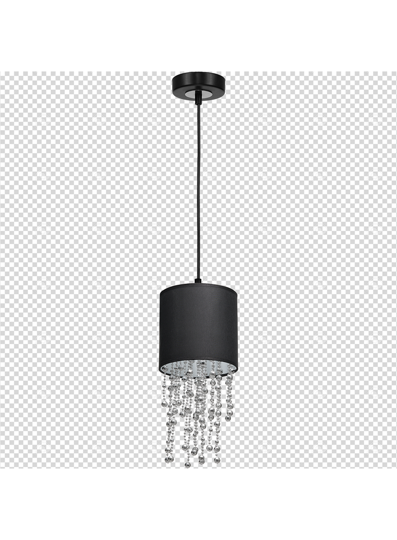 lampa wisząca Almeria E27 czarna MLP6429 Milagro