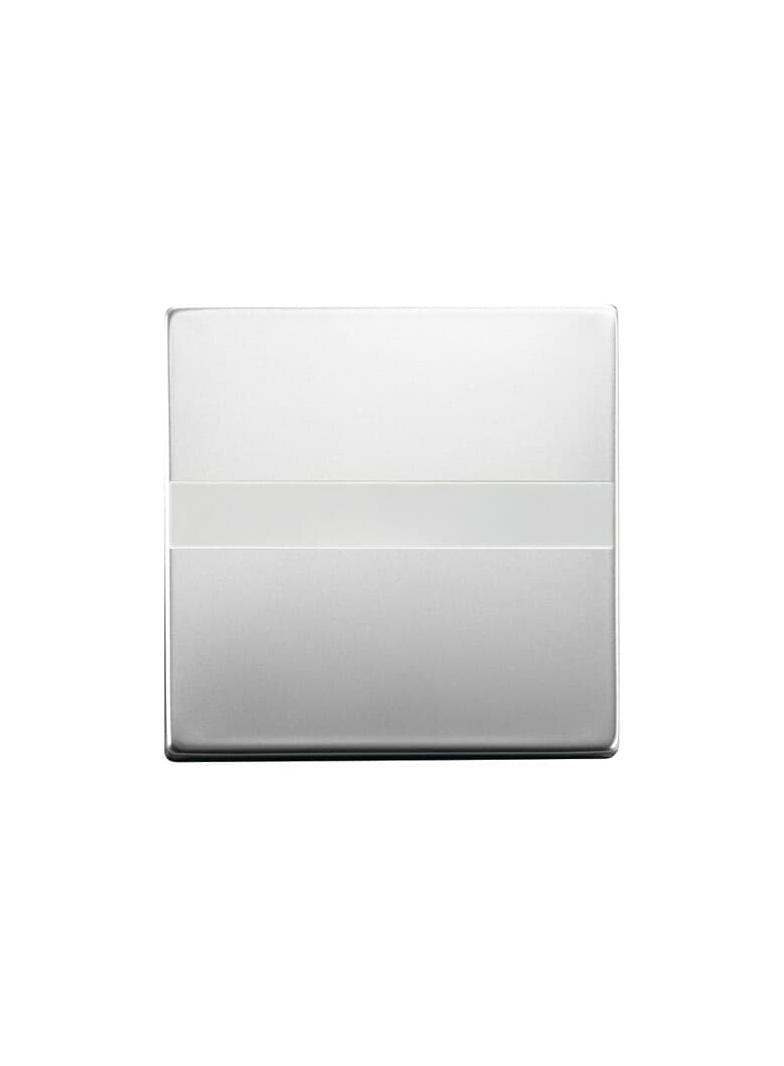 PURE Klawisz z polem opisowym Z pryzmatem do równomiernego podświetlenia opisu stal szlachetna