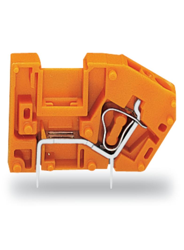 złączka do płytek drukowanych pomarańczowa raster 5,08 mm