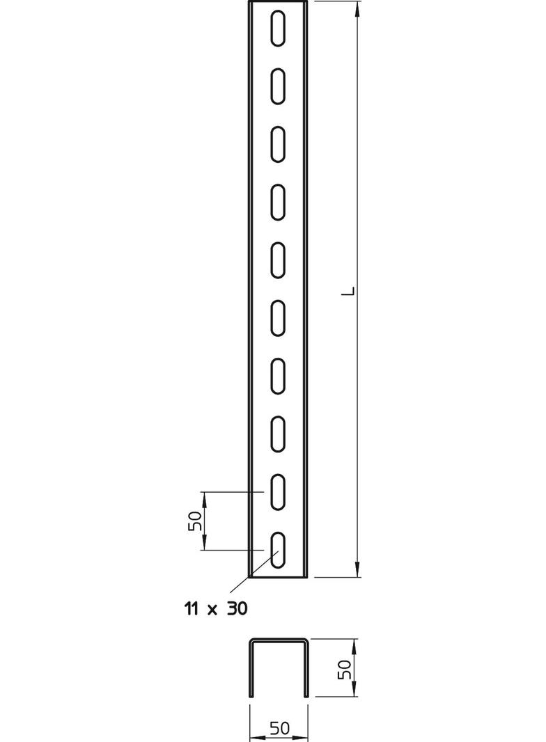 US 5/60, WIESZAK U 600MM FT