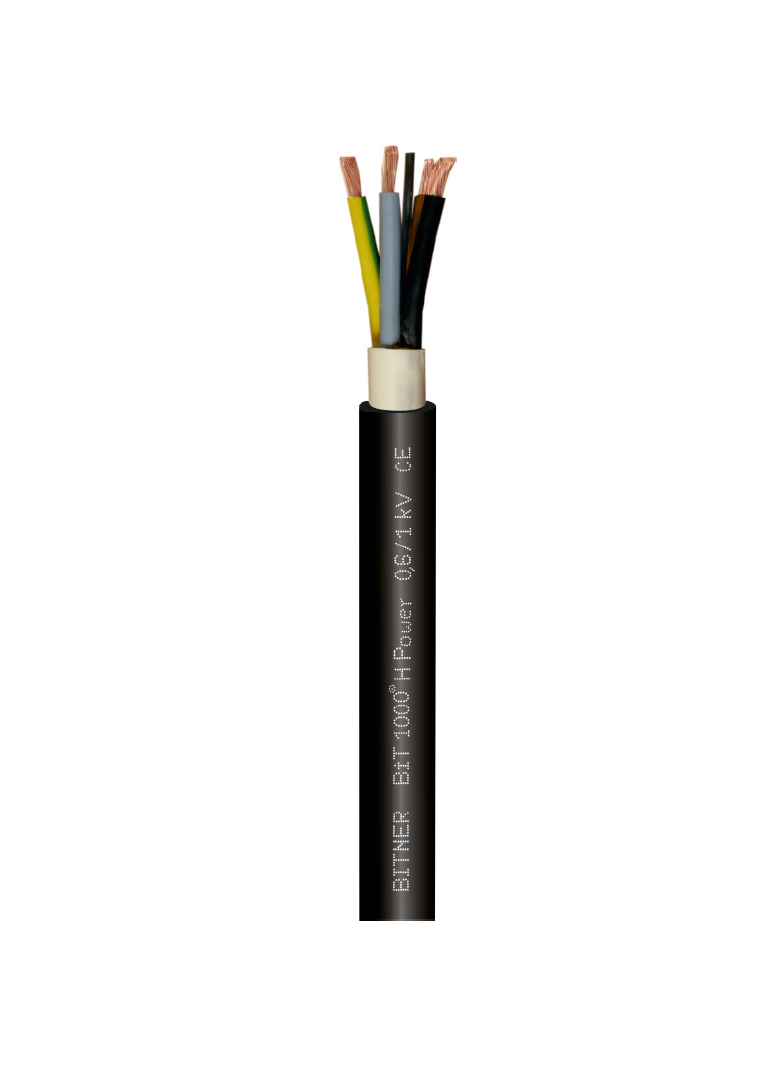 Kabel zasilający BiT 1000 H Power 3G2,5mm2 bezhalogenowy giętki /100m/ BITNER