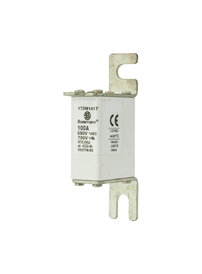 FUSE 100A 690V 000TN/80 AR UC Wkładka szybka 100A 690V 000TN/80 AR UC 170M1417 EATON