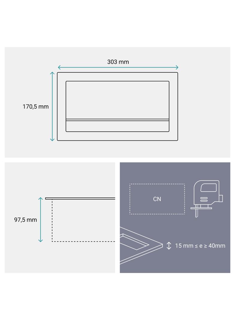 INCARA: FLIP UP - 2X2P+Z / USB A+C / RJ45 / HDMI - 2,0 M-METAL, Legrand