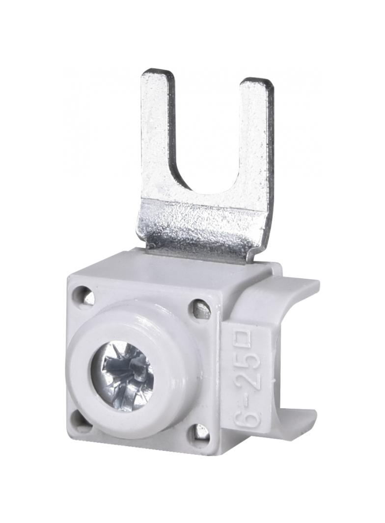 EFB-25FS-15 Zacisk zasilający widełkowy,podłączenie boczne