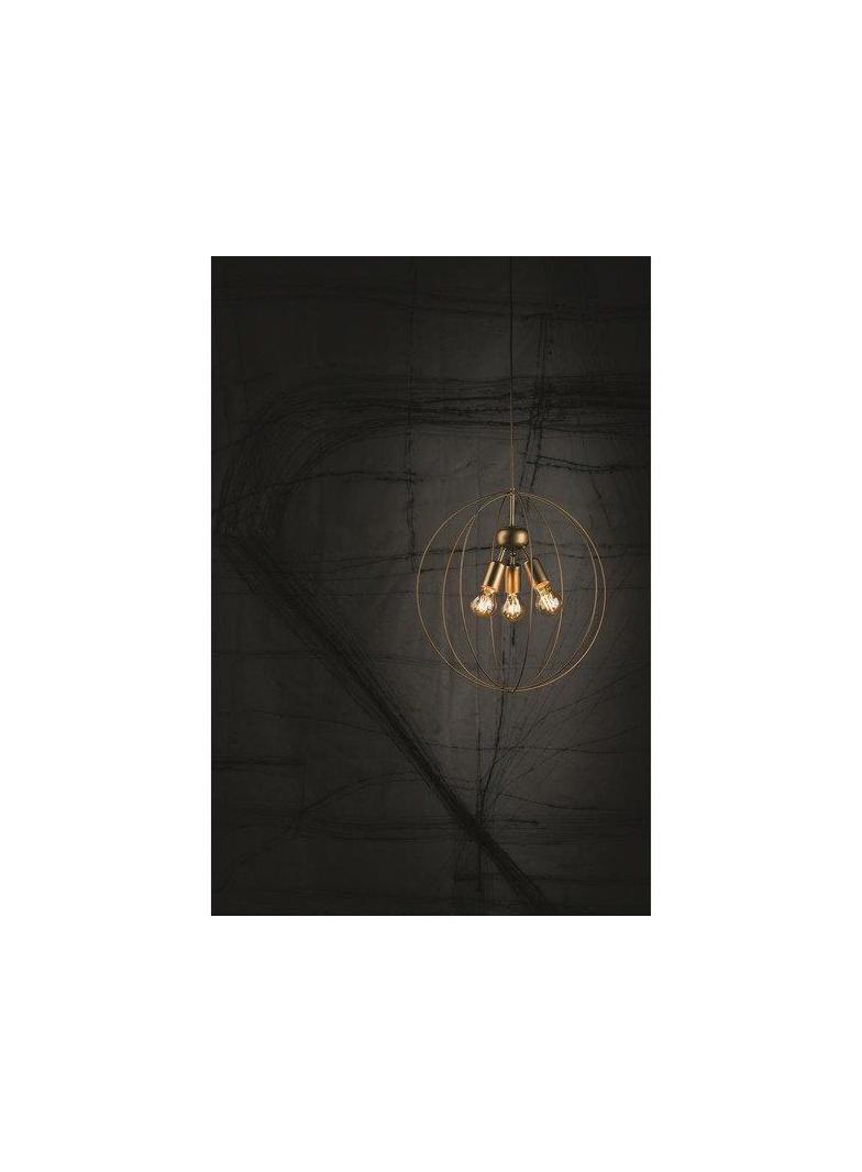 Nowodvorski lampa wisząca Bullet 3xE27 złota O46cm 9061